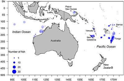 Oceanic, Latitudinal, and Sex-Specific Variation in Demography of a Tropical Deepwater Snapper across the Indo-Pacific Region